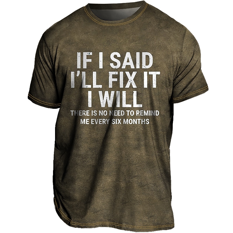 Homens Tamanho Grande Camiseta Grande e Alto Gráfico Gola Redonda Imprimir Manga Curta Primavera Verão Vintage Roupa de rua Confortável Casual Esportes Blusas de 2026 por $21.99 –P3