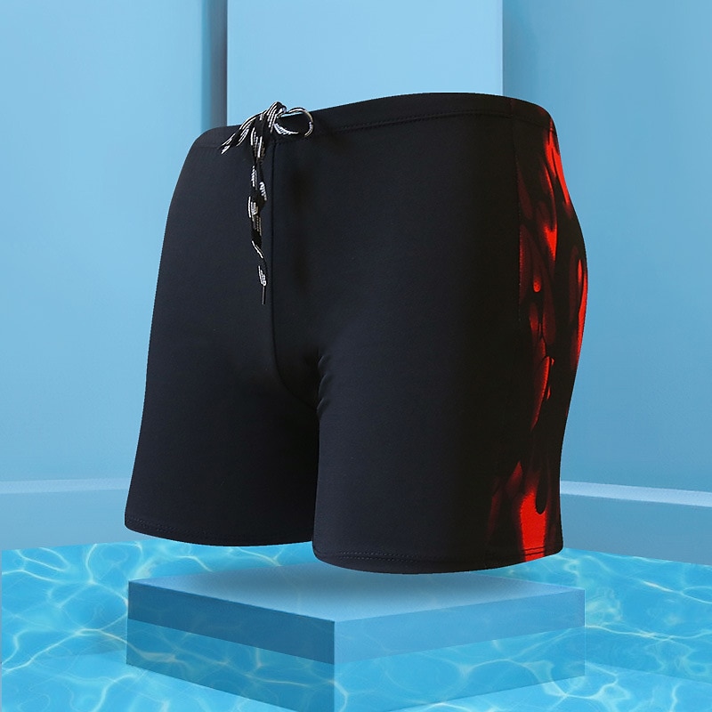 Herr Baddräkt Boardshorts Badshorts Mönster Bokstav Haj 3D Andningsfunktion Snabb tork Helgdag Strand Simbassäng Sexig Spänning 2 7 Låg Midja Elastisk 2025 - $8.49 –P8