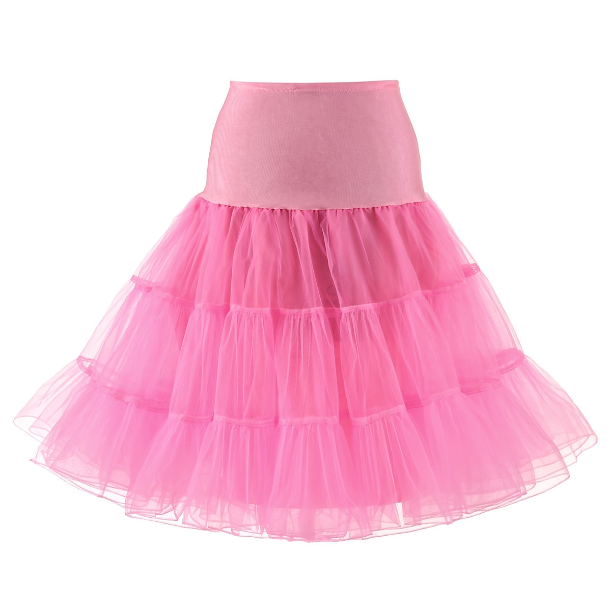 Sottoveste da principessa anni '50, gonna a cerchio, tutù sotto la gonna, crinolina, gonna in tulle, costume da donna, vintage, cosplay, festa/serata, ballo di fine anno, gonna corta/minigonna del 2025 a $20.99 –P12