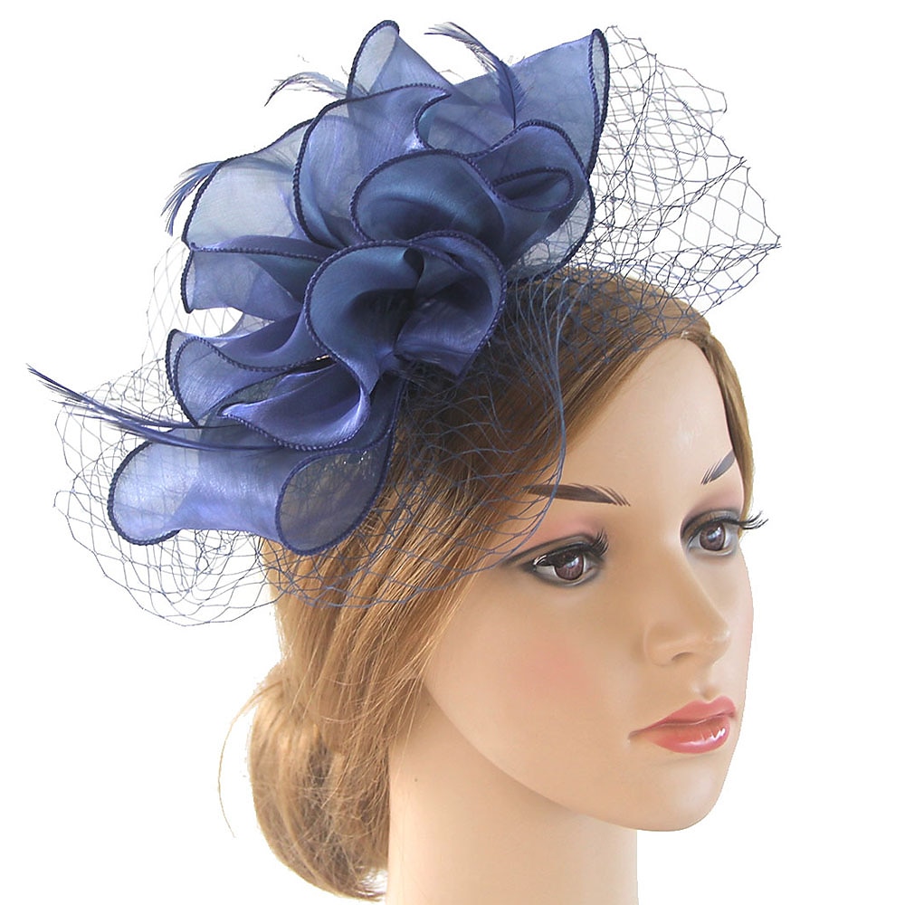 Elegant Derby Kopfschmuck Faszination Dame Kostüm Damen Karneval Party Derby Hochzeitsfeier Erwachsene Fascinator Frühling & Sommer 2026 - $18.99 –P4