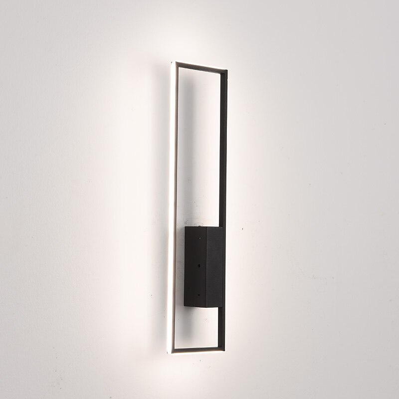 Lightinthebox LED-Wandleuchten für den Innenbereich, schwarz, rechteckig, Einzelleuchte, Wandleuchte, moderne LED-Wandleuchte aus Metall für Schlafzimmer, Esszimmer, Nachttischlampe, Wohnzimmer 2026 - $139.99 –P4