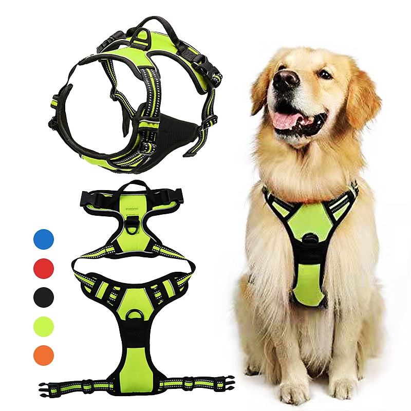 sangle de poitrine pour chien de compagnie gilet type chien boucle anti-déflagrante corde de traction fournitures pour chiens sangle de poitrine de 2025 ? $25.99 –P1