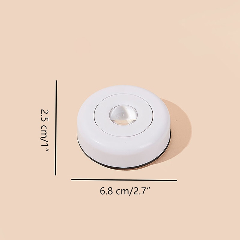 2 stk skaplys soverom dekorativt lys touch solnedgang lys vegglys kjøkken skap skap dekorativ belysning ambient nattlys 2025 - $7.49 –P1