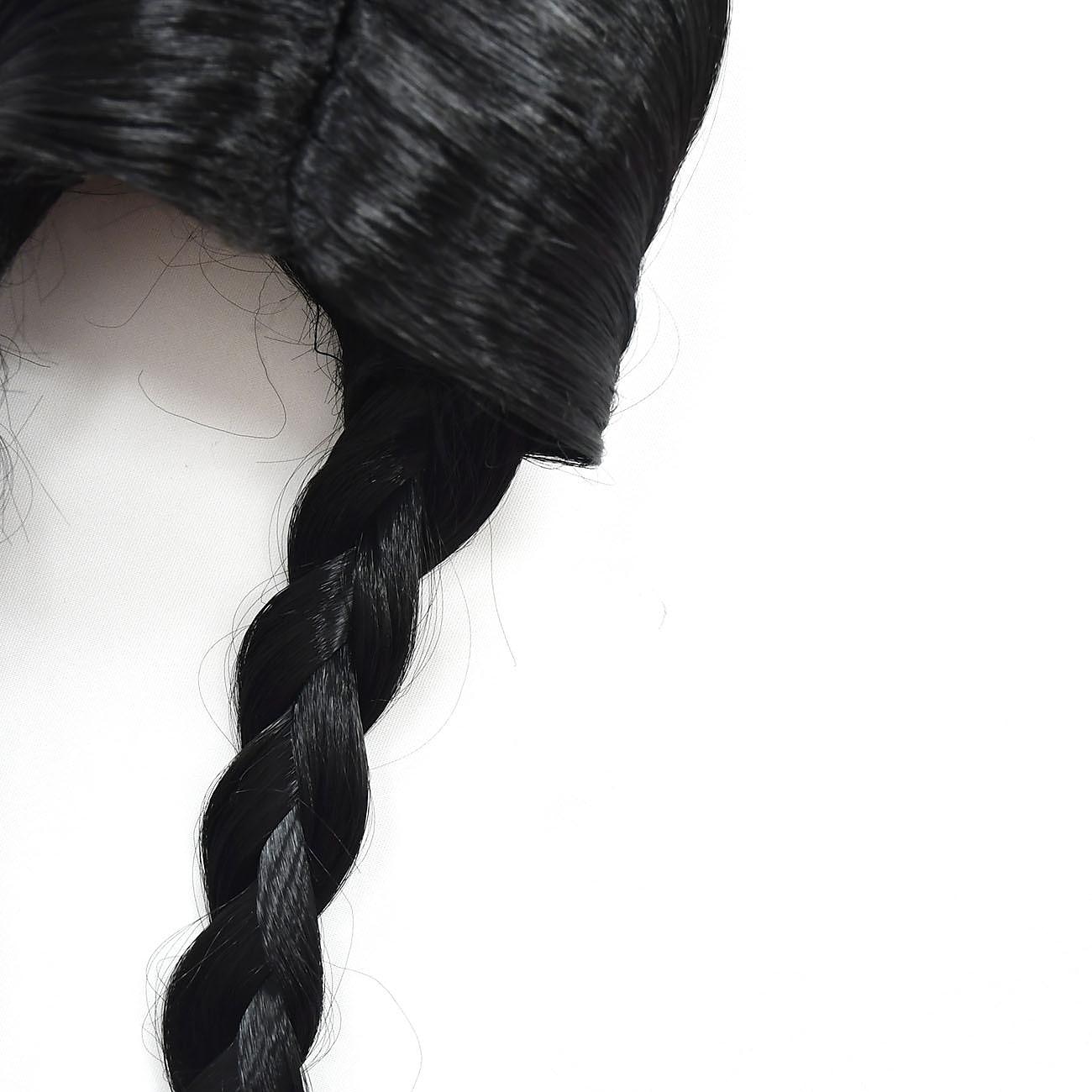 Szerda Addams Addams család szerda Ruhák Szerepjáték Parókák táska Klasszikus és időtálló Filmsztár jelmez for Lány Gyermek Tini 2025 - $56.99 –P13