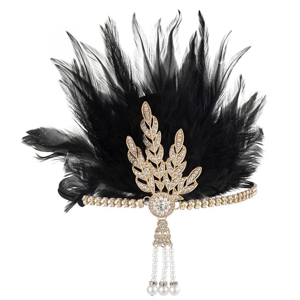 Set Anni Ruggenti Anni 1920 Lunghezza al ginocchio Abito Flapper Abito da cocktail Set di accessori con accessori Taglie Forti Normale Senza maniche Il grande Gatsby Invitato al matrimonio Paillettes del 2026 a $63.99 –P14