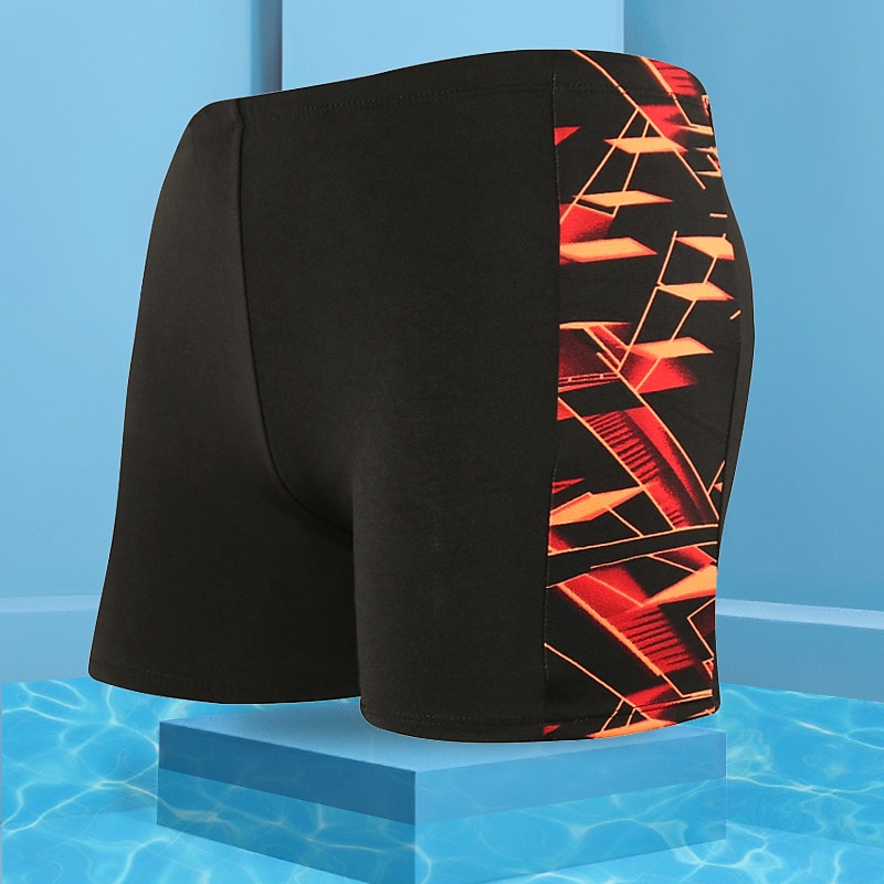 Herr Baddräkt Boardshorts Badshorts Mönster Bokstav Haj 3D Andningsfunktion Snabb tork Helgdag Strand Simbassäng Sexig Spänning 2 7 Låg Midja Elastisk 2025 - $8.49 –P16