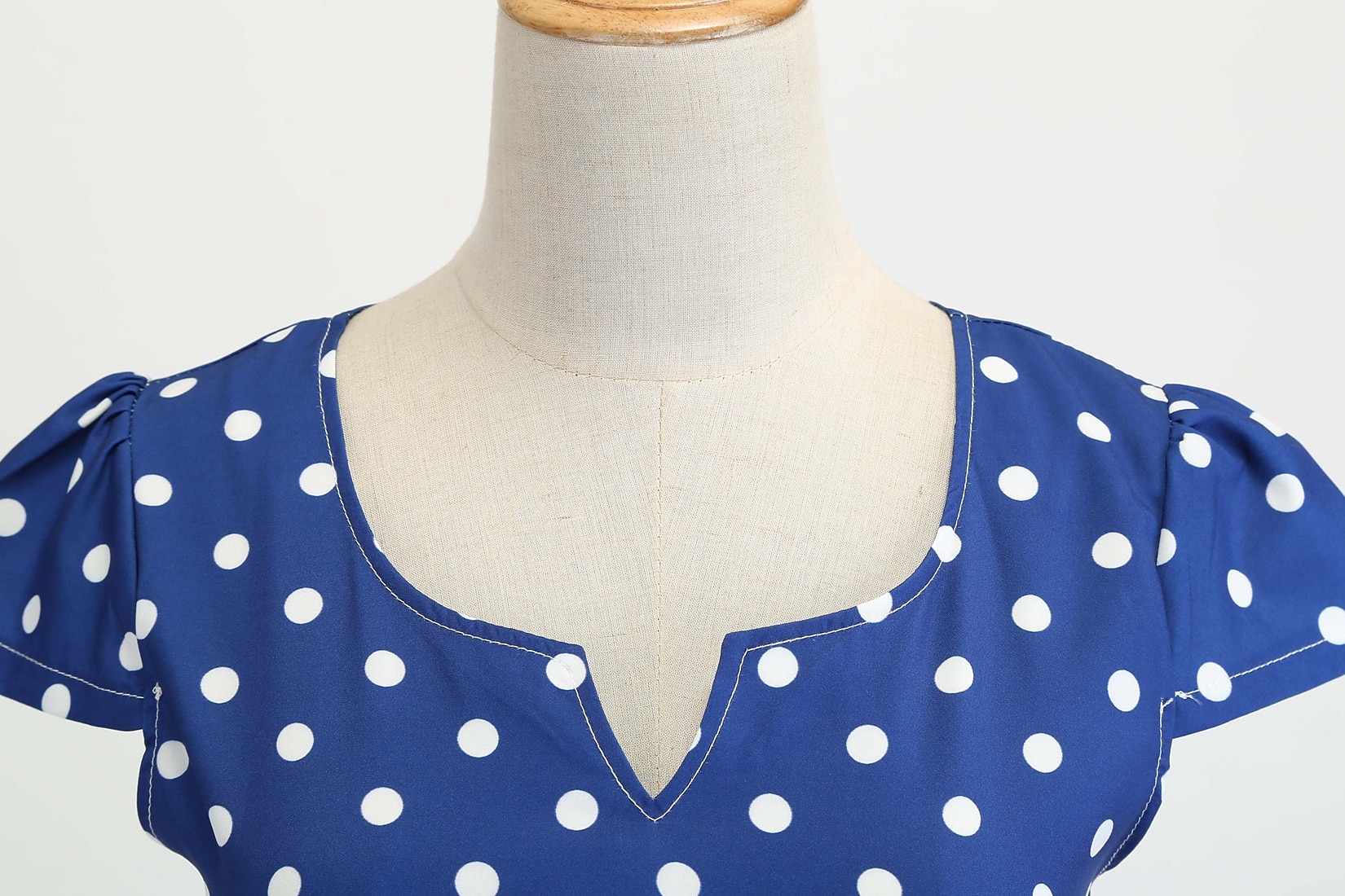 Vestido de Años 50 con Lunares Vestido Retro Vintage de los 1950 Disfraces de Grease Vestido de Vacaciones Vestido de Campana Disfraz de Cosplay para Mujeres Vestido Diario Casual Máscara 2026 - $26.99 –P1