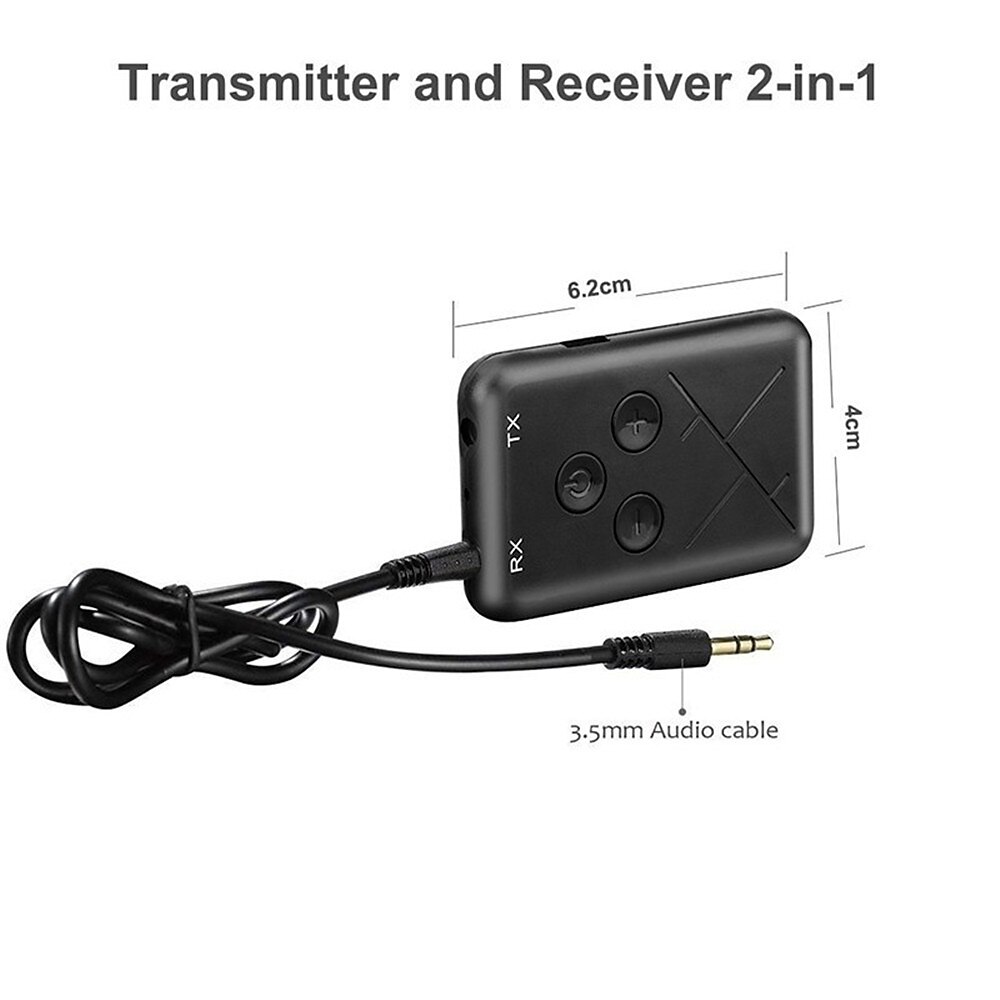 2025年 2 in1 bluetooth オーディオトランスミッターレシーバー aux 3.5mm ステレオワイヤレス音楽オーディオケーブルドングル bluetooth 4.2 アダプタテレビ dvd mp3 pc コレクション – $18.99 –P9