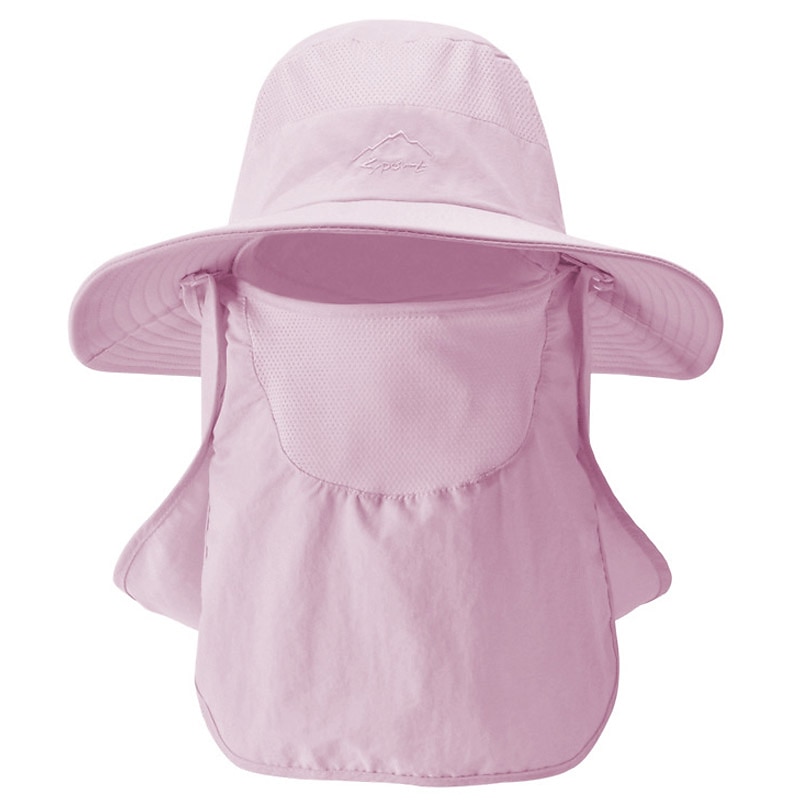 Homme Chapeau de seau Chapeau de soleil Chapeau de pêche Bonnet Boonie Chapeau de Randonnée Noir Rose Claire Chinlon Vêtement de rue mode Décontractées Extérieur du quotidien Sortie Lettre Broderie de 2025 ? $14.99 –P6