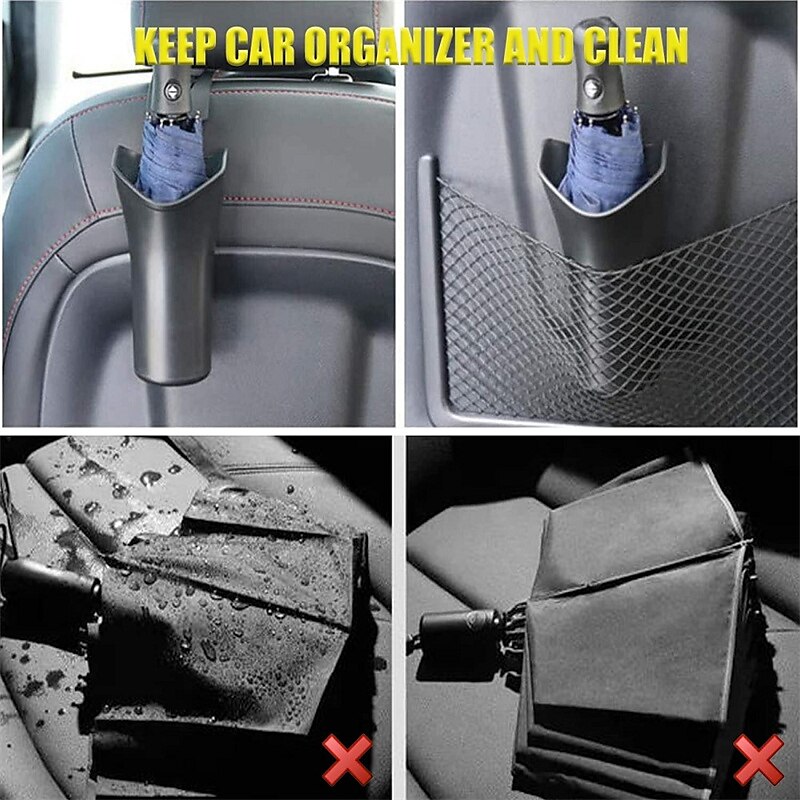 Car Umbrella Holder Hanging Bin Truck Trash Can Storage Can Vehicle-mounted Multi-function Umbrella Bucket Vehicle-mounted Folding Umbrella Cover Cup Holder Multi-function Storage Bucket Vehicle Trash 2025 - $9.99 –P6