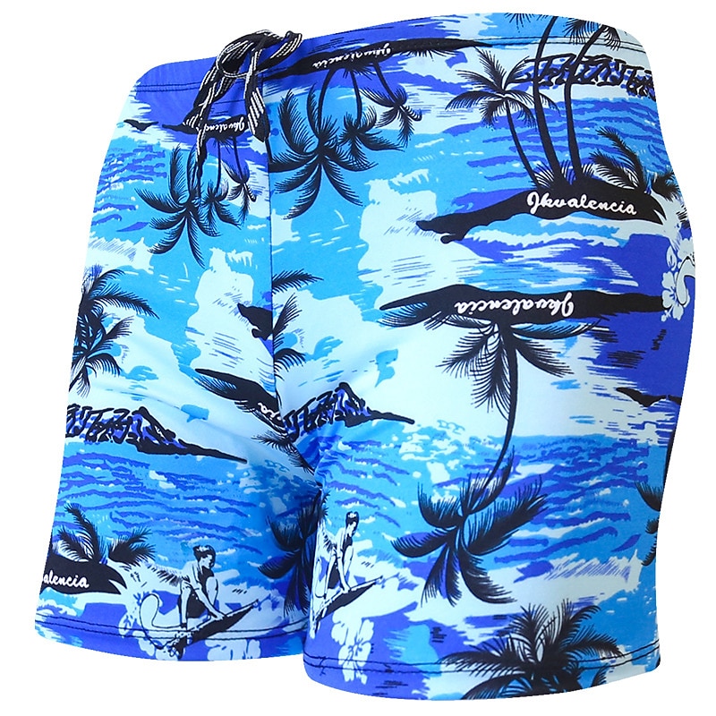 Voor heren Badpak Lange zwembroeken Zwemshorts Boardshorts Zomer korte broeken Afdrukken Haai Brief 3D Ademend Sneldrogend Feestdagen Zwembad Sexy Rekken 1 5 Lage Taille Rekbaar 2025 - $6.49 –P13
