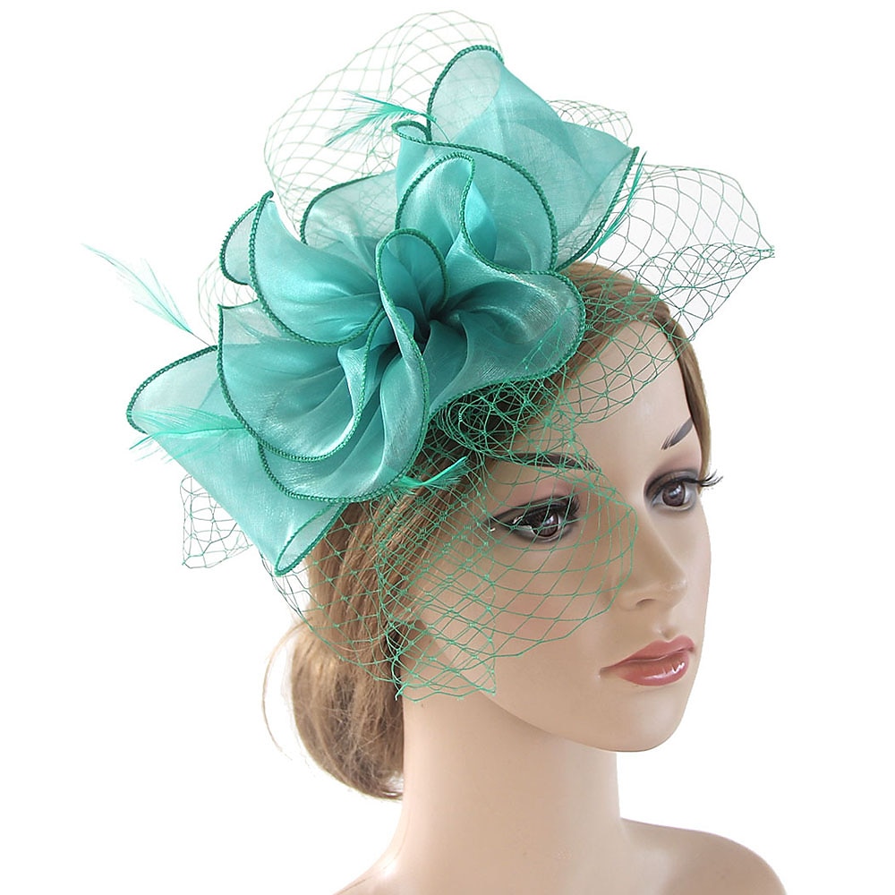 Elegant Derby Kopfschmuck Faszination Dame Kostüm Damen Karneval Party Derby Hochzeitsfeier Erwachsene Fascinator Frühling & Sommer 2026 - $18.99 –P3