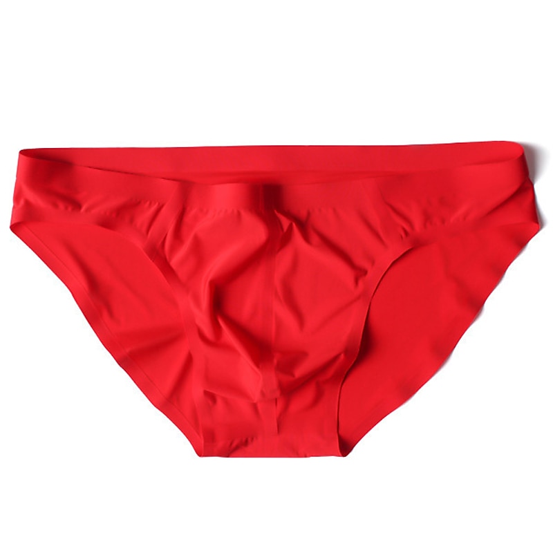 Men's 2packs Briefs Brief Underwear Nylon Washable Comfortable Plain Low Rise Black White 2025 - $23.99 –P3