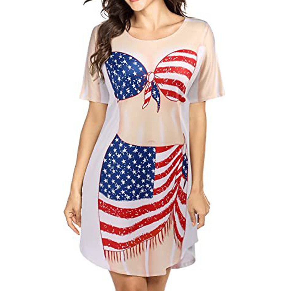 Kvinners kropp Bikini Strandtøj 3D Graphic Til Dame Voksne St. Patricks dag 3D-utskrift Fest 2025 - $20.99 –P7