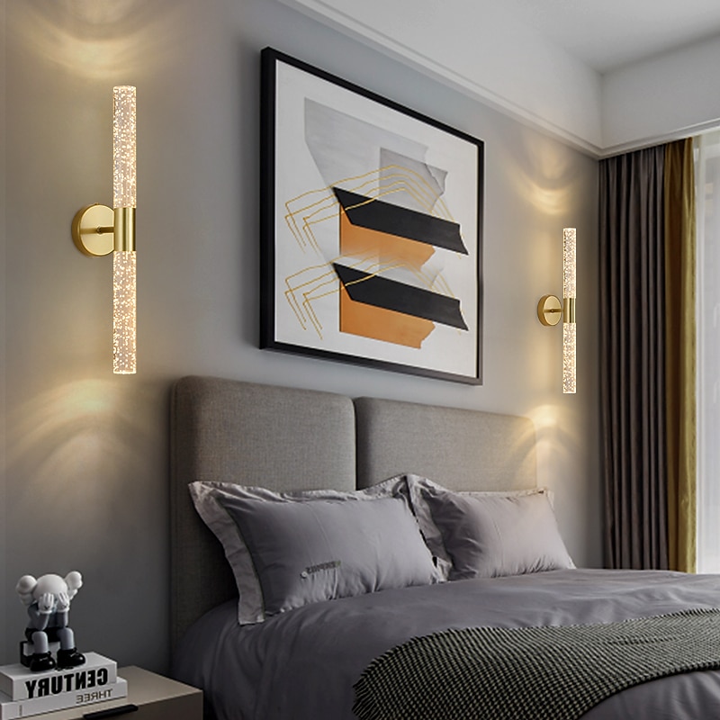 lightinthebox أدى الجدار الشمعدان مصباح داخلي الحد الأدنى فقاعات شريط خطي جدار جبل ضوء طويل ديكور المنزل الإضاءة لاعبا اساسيا، أضواء غسل الجدار الداخلي لغرفة المعيشة غرفة النوم 2025 - $164.99 –P3