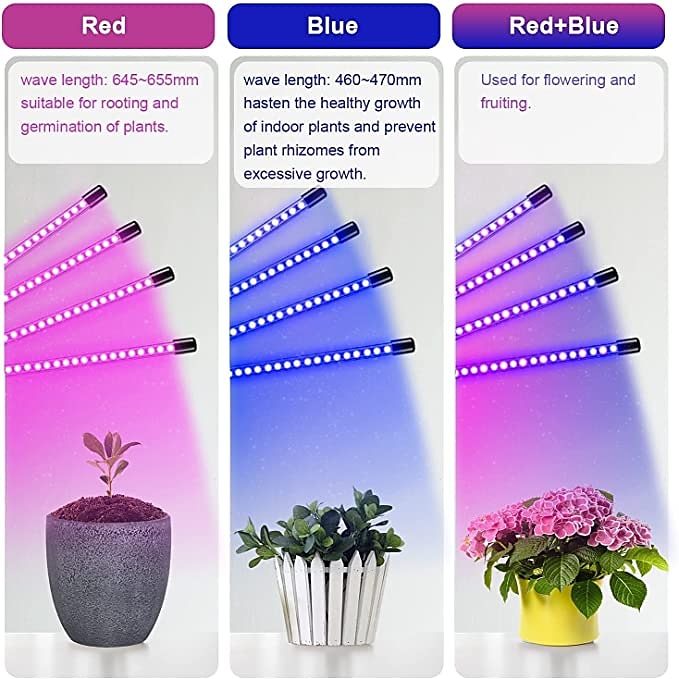 תאורת led לגידול צמחים מקורה ספקטרום מלא עם תושבת ושלט רחוק 5v eu us uk תקן לצמח מקורה אוהל שתיל ירקות אוהל פיטו 2025 - $55.99 –P3