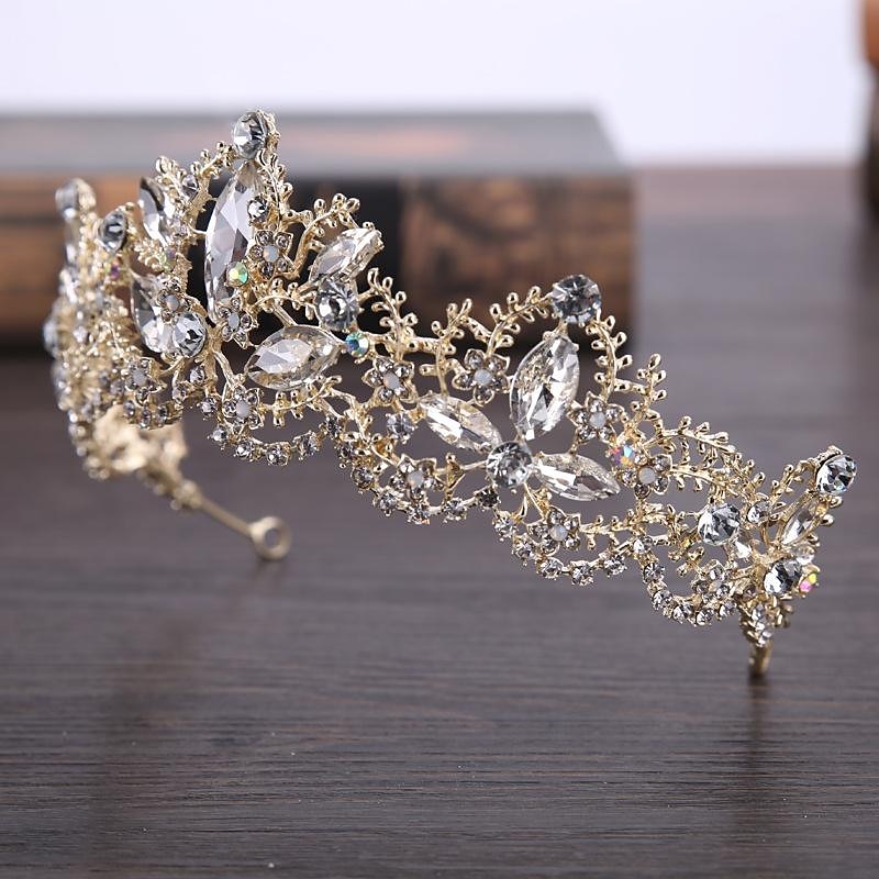Crystal Queen Crowns and Tiaras with Comb Headband for Women and Girls Princess Crowns Hair Accessories for Wedding Birthday Halloween Costume Cosplay 2025 - $19.99 –P6