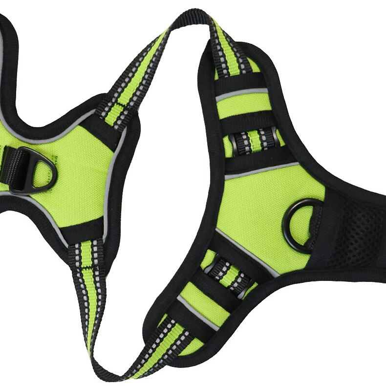 Pet Reflective Saddle Chest Strap Dog Explosion-proof Shock Absorption Comfortable Vest Medium And Large Dog Traction Walking Dog Chest Back 2025 - $25.99 –P2