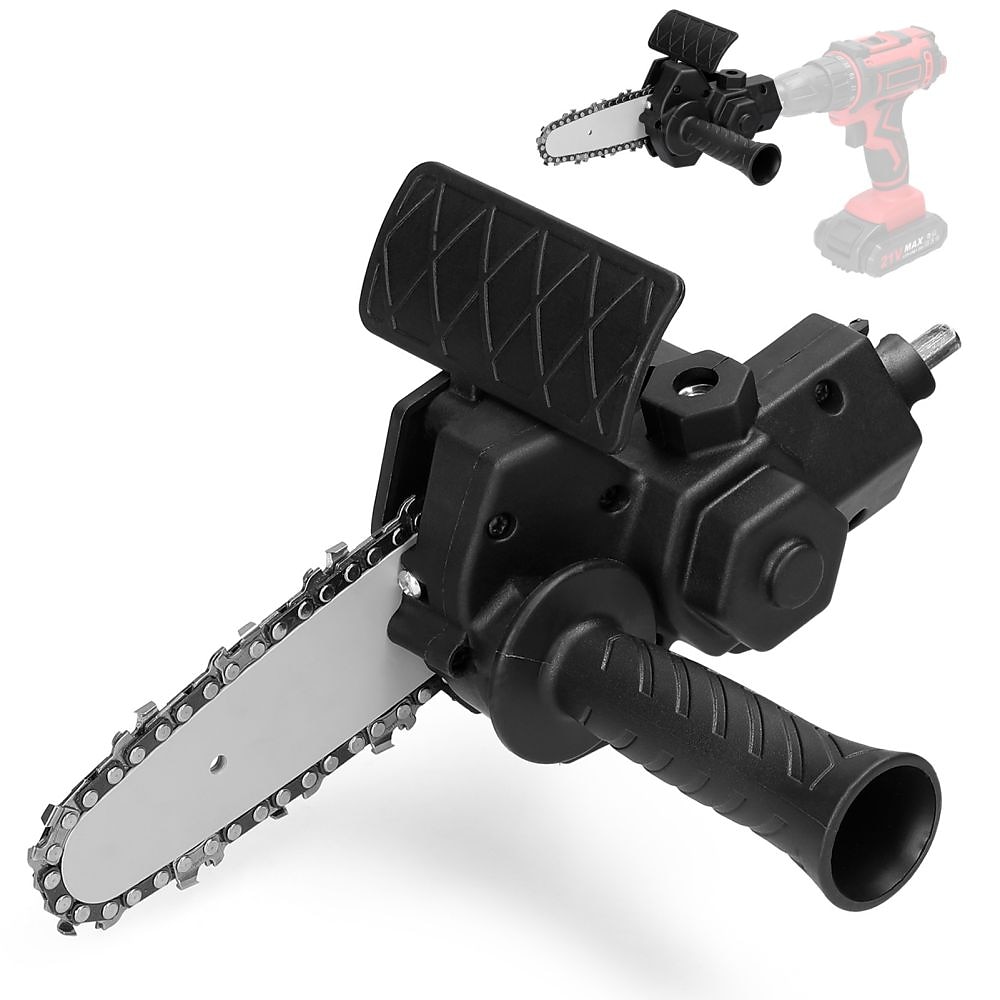 6" Mini Chainsaw Adapter Electric Drill Converter Into Electric Chain Saw Pruning Saw 2025 - $19.99 –P8