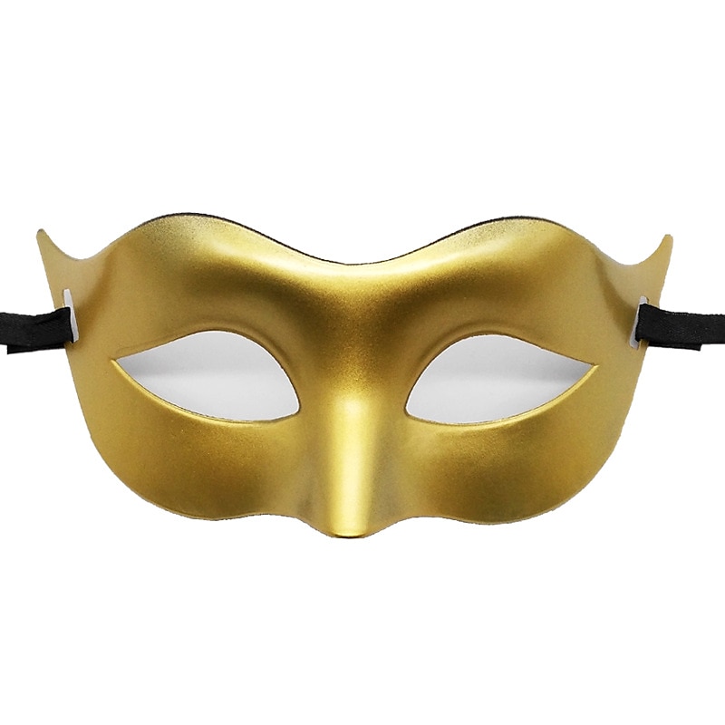 maschera da ballo in maschera uomo mezza maschera per il viso festa di halloween zoro ball show performance maschera piatta del 2025 a $18.49 –P9