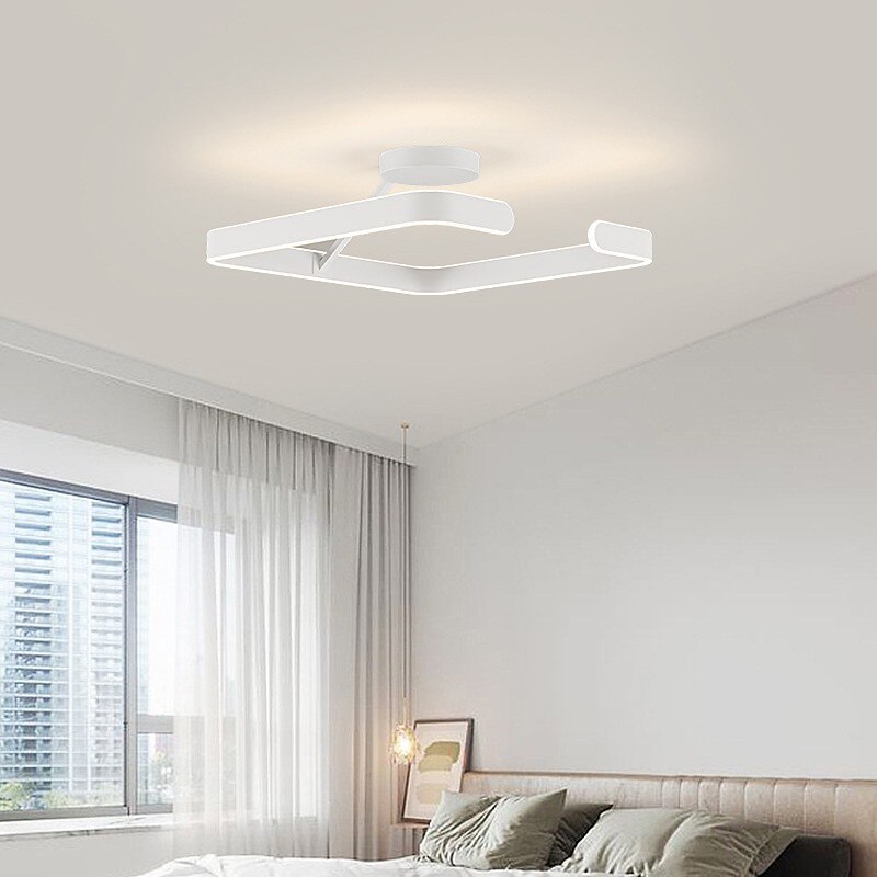 lampada a sospensione a led 50cm design a cerchio ad anello a 1 luce dimmerabile finiture verniciate in alluminio lussuose lampade a sospensione per camera da letto in stile moderno 110-240v del 2025 a $249.99 –P4