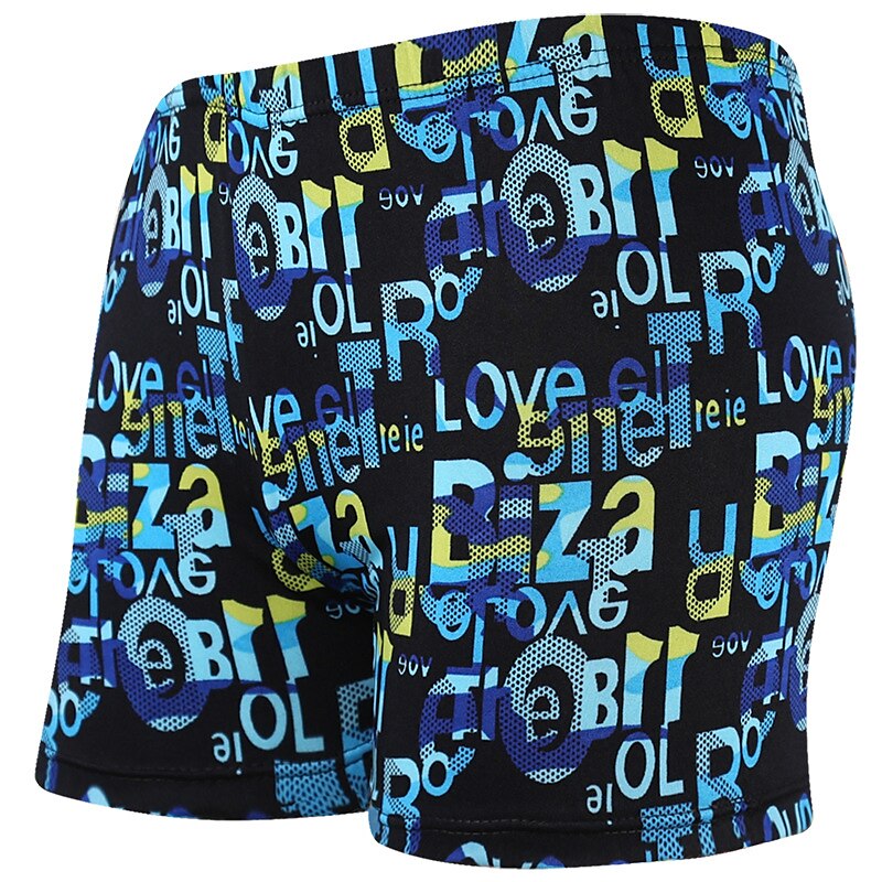 Voor heren Badpak Lange zwembroeken Zwemshorts Boardshorts Zomer korte broeken Afdrukken Haai Brief 3D Ademend Sneldrogend Feestdagen Zwembad Sexy Rekken 1 5 Lage Taille Rekbaar 2025 - $6.49 –P5