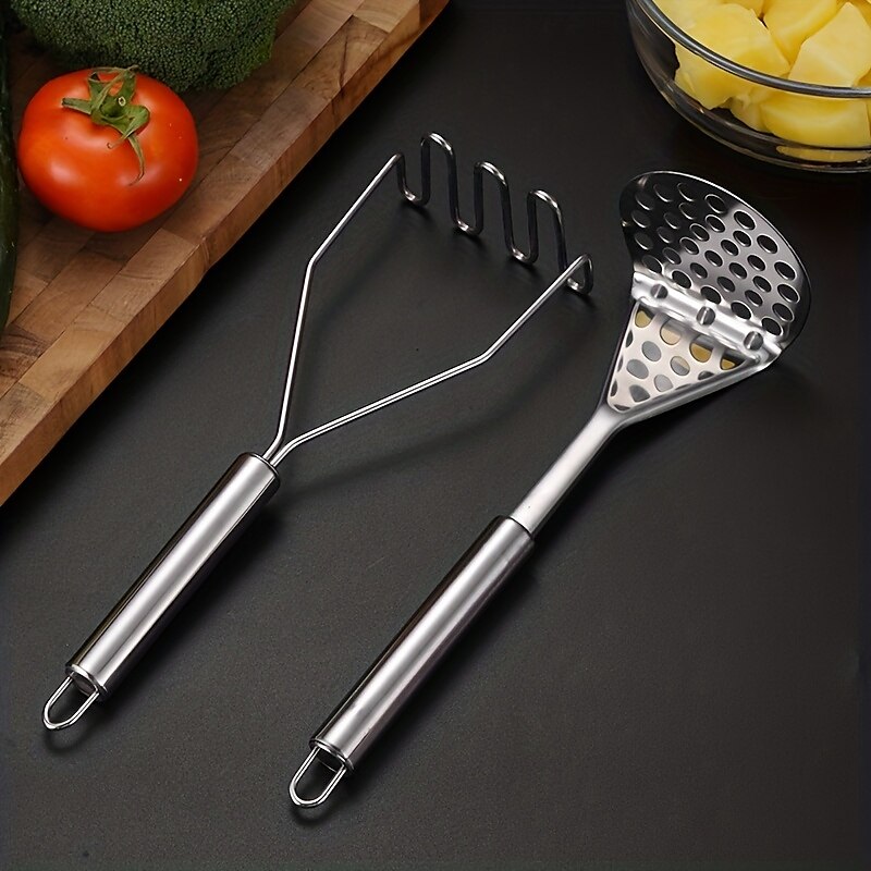 Potato Masher Mashed Sturdy Kitchen Tool for Potatoes Avocado Bean