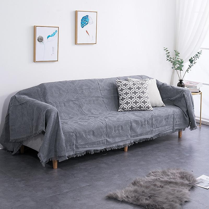 Sofa Cover Boho Sofa Blanket Throw Towel for Sectional Couch Armchair Loveseat 4 or 4 or 3 Seater L Shape Anti-Scratch Cat Washable 2025 - $40.99 –P10