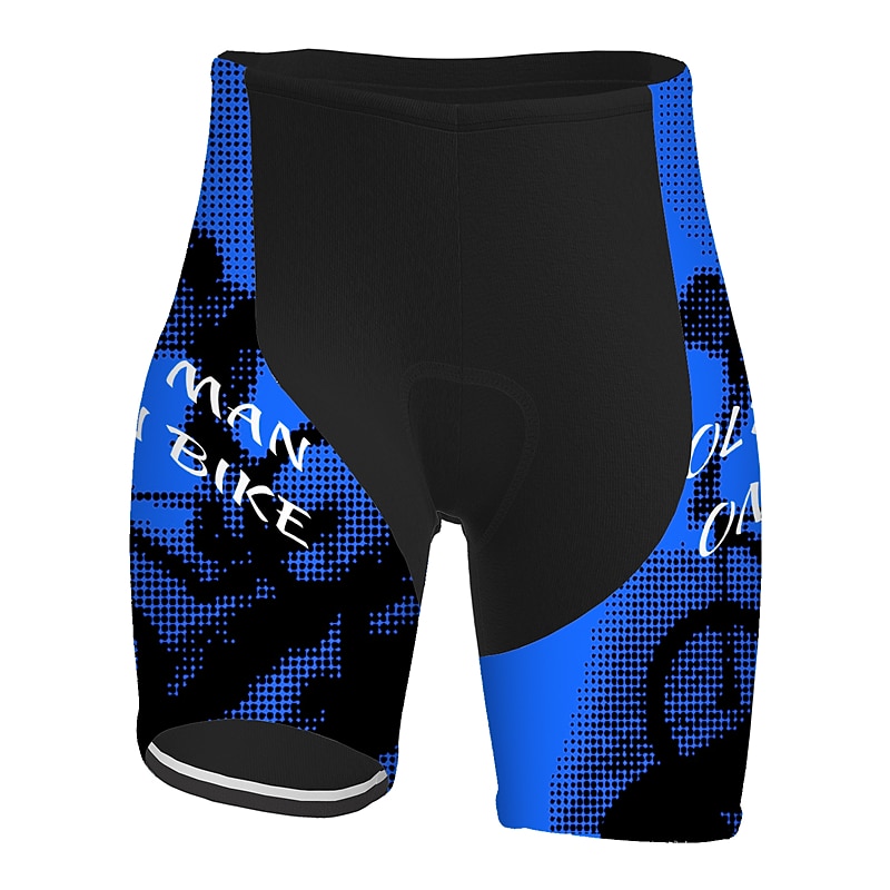 Men's Graphic Letter & Number Funny Cycling Road Shorts Cycling Shorts Bike Padded Shorts / Chamois Bottoms Race Fit Mountain Bike MTB Road Bike Cycling Sports 3D Pad Cycling Quick Dry Moisture 2025 - $26.99 –P7