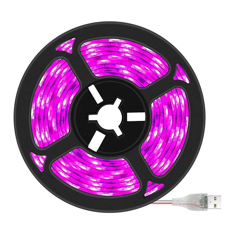 Plant Grow Light LED Strip USB Full Spectrum DC 5V 0.5-3m Phyto Lamp for Vegetable Flower Seedling Grow Tent Box Waterproof 2026 - $8.99 –P10