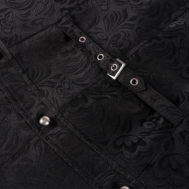 Retro Vintage Mittelalterlich Renaissance Mantel Weste Prinz Ritter Edelmann Jacquard Herren Steampunk Maskerade Erwachsene Weste 2025 - $43.99 –P4