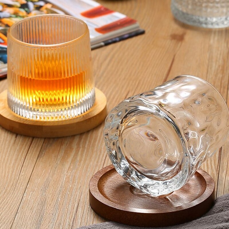 Bar drehend Whiskey Weißwein Kreiselbecher Haushalt Bier Rotwein Glas Shaker Tumbler Becher Whiskey Eiswürfel Eisbereiter 2025 - $12.49 –P12
