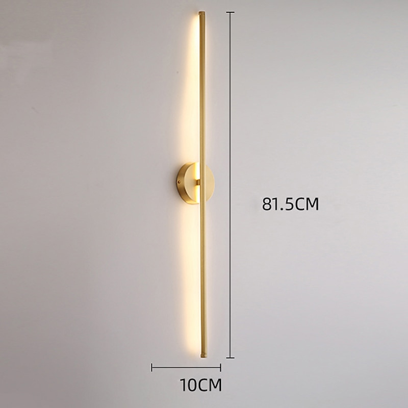 lightinthebox led nástěnné svítidla vnitřní stmívatelné nástěnné svítidlo měděné nástěnné svítidlo pro obývací pokoj ložnice koupelna chodba dveře schodiště, noční 110-240v 2025 - $149.99 –P9