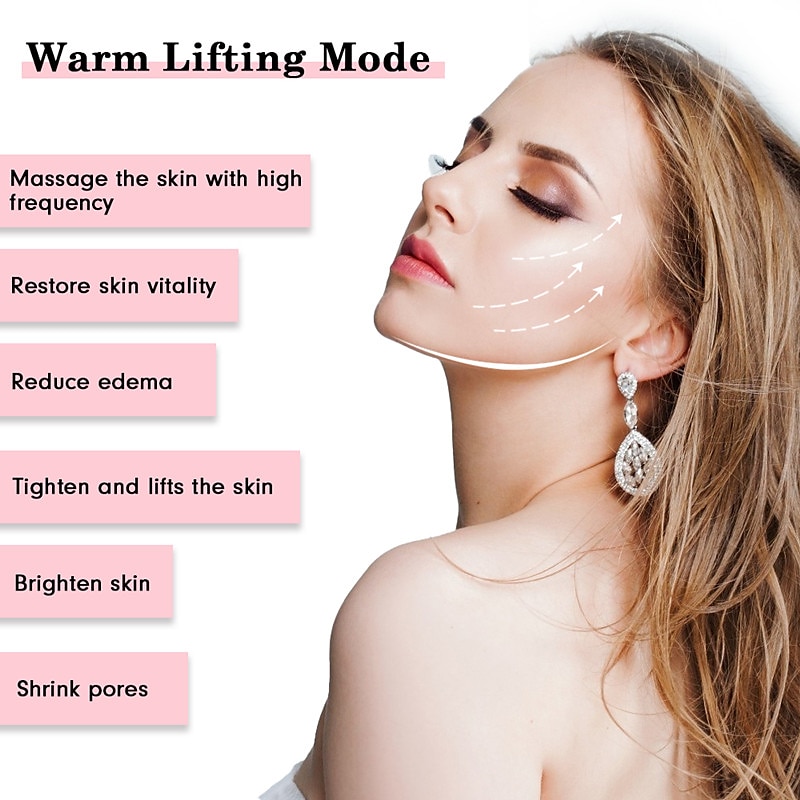 7 in 1 Facial Lifting Device EMS Radiofrequency Micro Current Rejuvenation Facial Massager Light Therapy Anti-aging Anti-wrinkle Beauty Instrument 2025 - $35.99 –P10