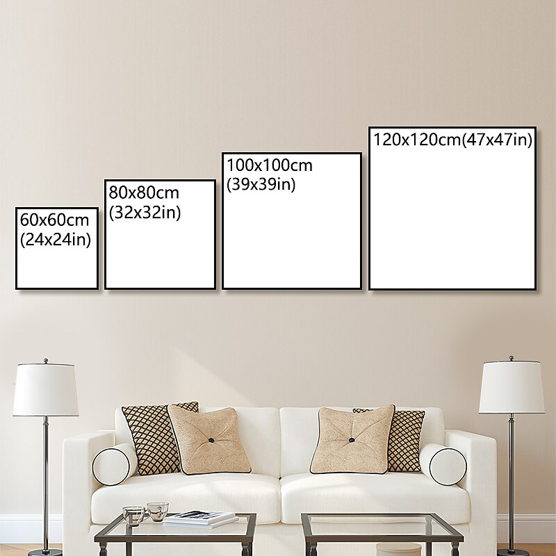 Famous Oil Painting Canvas Wall Art Decoration Wassily Kandinsky Abstract for Home Decor Rolled Frameless Unstretched Painting 2025 - GBP £64.38 –P1