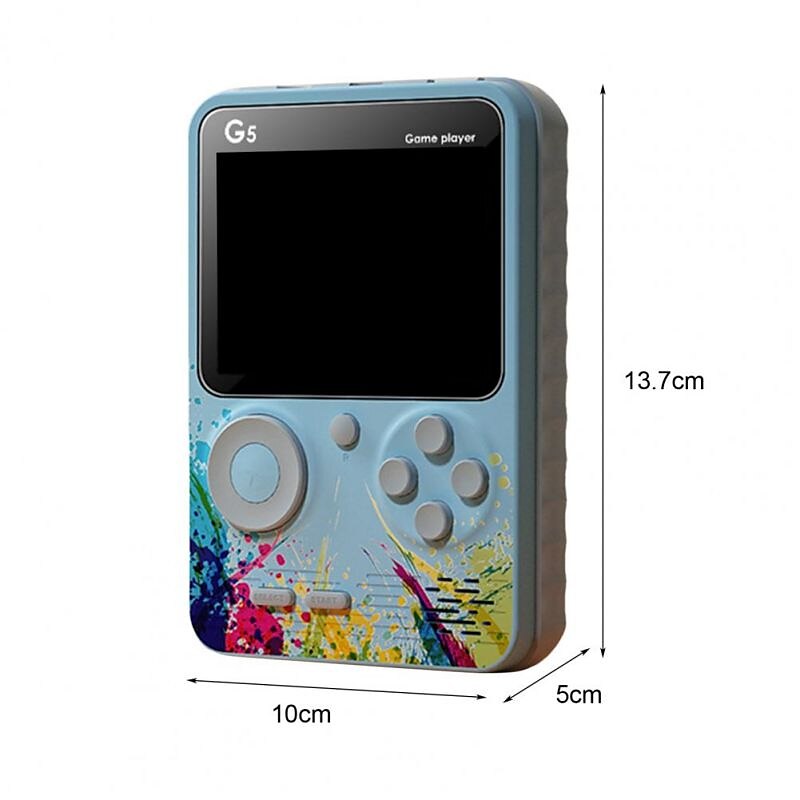 G5 Game Console 500-Games Classic Game Device Ergonomic 3.0'' Screen Handheld Gaming Player for Kids Gift Video Game Console, Christmas Birthday Gift 2025 - $29.99 –P3