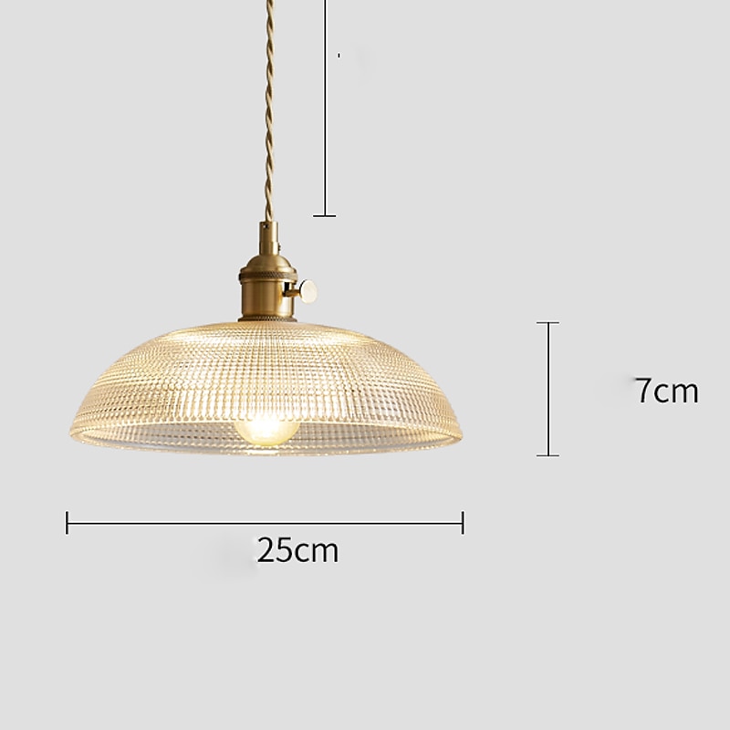 Luz pingente led mini pingente de vidro cobre luz pendurada no teto com sombra recortada de vidro pingente de vidro transparente iluminação para quarto sala de jantar cozinha de 2025 por $205.99 –P12