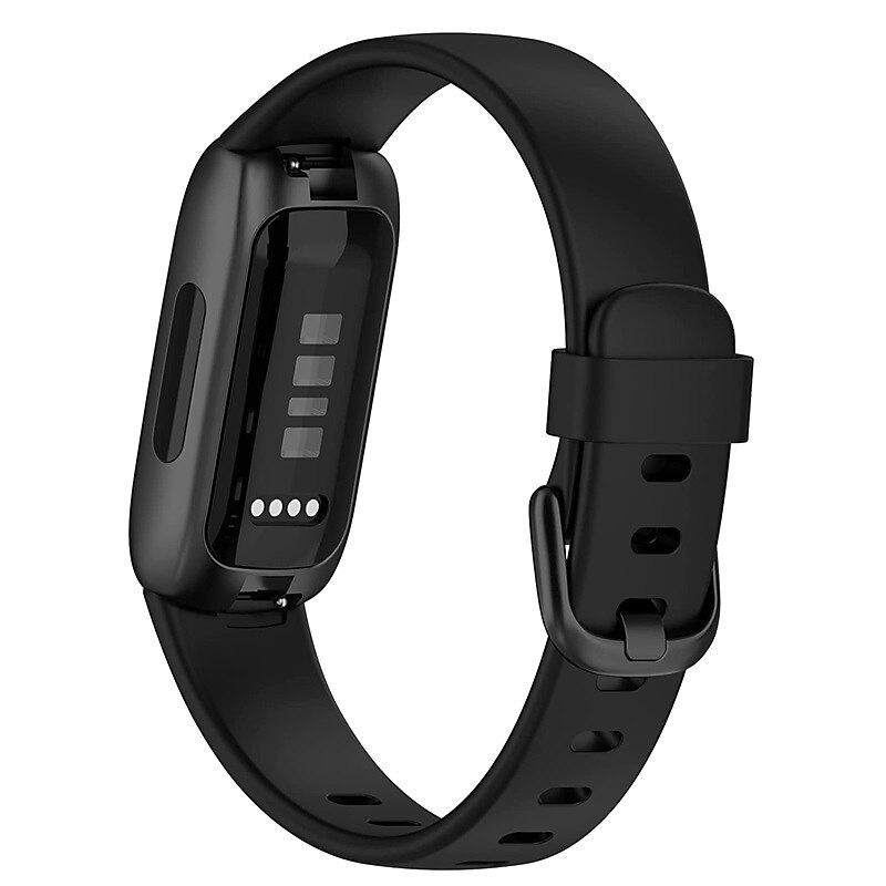 Smart Watch Band Συμβατό με Fitbit Inspire 3 σιλικόνη Εξυπνο ρολόι Λουρί Μεταλλικό κούμπωμα Αδιάβροχη Ρυθμιζόμενο Αθλητικό Μπρασελέ Αντικατάσταση Περικάρπιο 2025 - $11.99 –P3