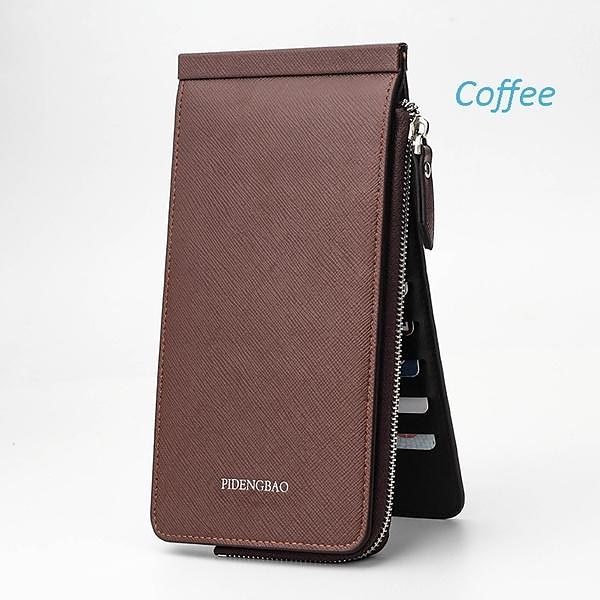 RFID Blokkerende Bifold Multi Kaart Case Portemonnee Met Ritszak Mannen/Vrouwen Kaartenhouder Portemonnee 2025 - $20.99 –P7