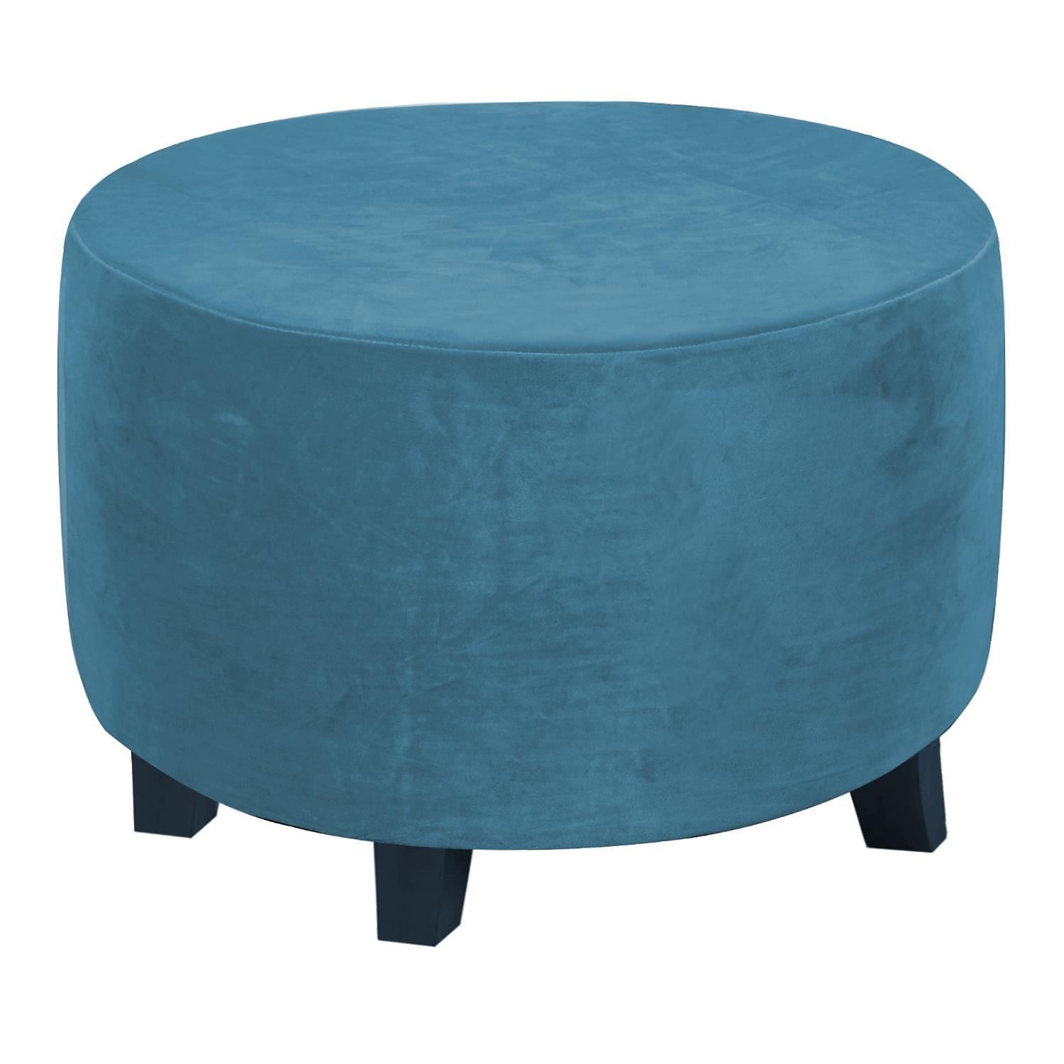 Stretch Ottoman Cover Square Ottoman Slipcovers Furniture Protector Folding Storage Stool Furniture Protector Soft Slipcover with Elastic Bottom 2025 - $26.99 –P5