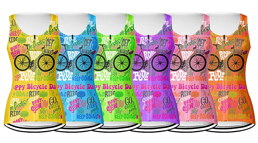 Damskie Kamizelka rowerowa Koszulka rowerowa Graficzny Litery i cyfry Śmieszne Bez rękawów Rower Kamizelka Dżersej Top z 3 tylnymi kieszeniami Kolarstwo górskie Kolarstwie szosowym Szybkie wysychanie 2026 - $28.99 –P1