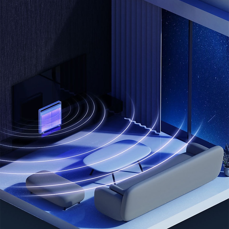 USB Rechargeable Electric Mosquito Killer Lamp - UV Light Black Light Insect Trap & Bug Zapper for Home & Office 2025 - SGD S$165.55 –P1