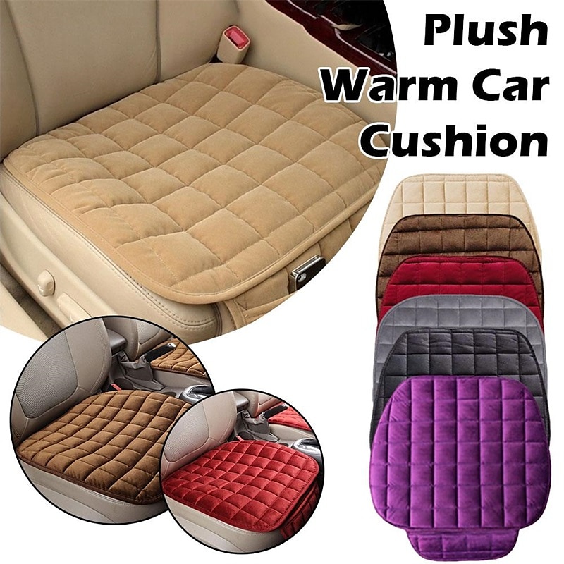Acheter Housses de siège de voiture Simple confortable coussin avant  arrière de voiture coussin chaud antidérapant coussin automatique