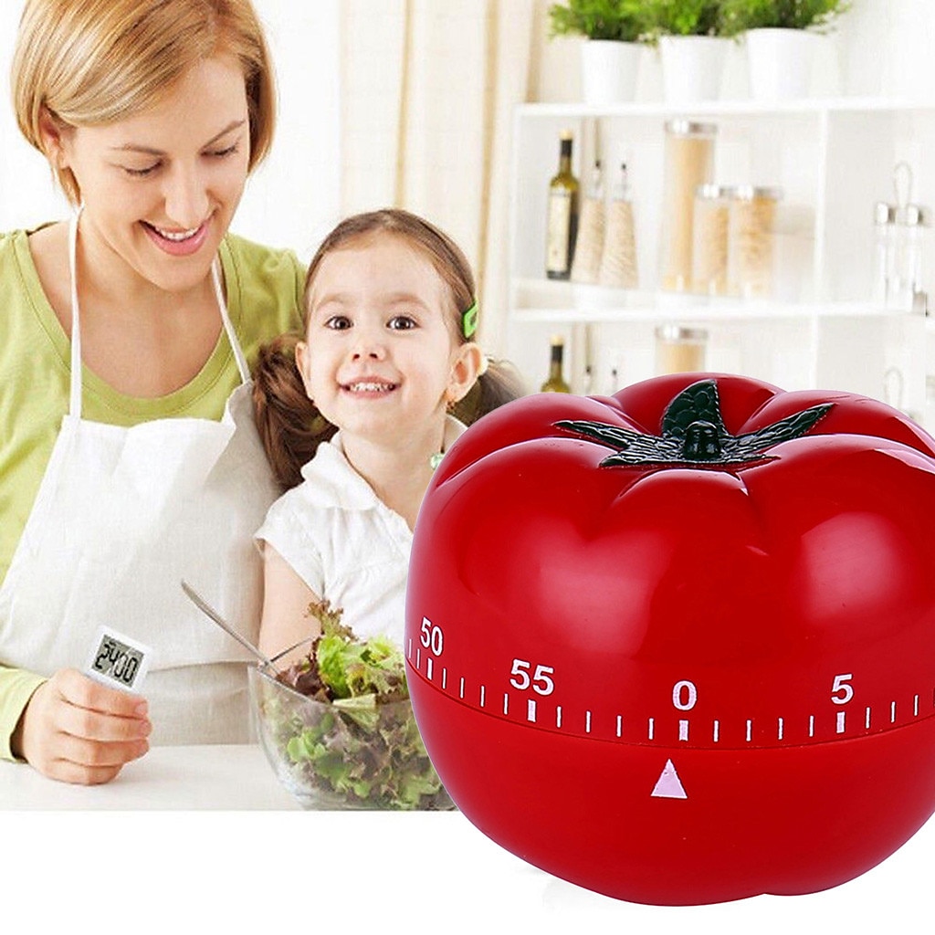 Küchentimer Backwecker Tomatenerinnerung mechanischer Countdown-Timer 2025 - $7.99 –P9