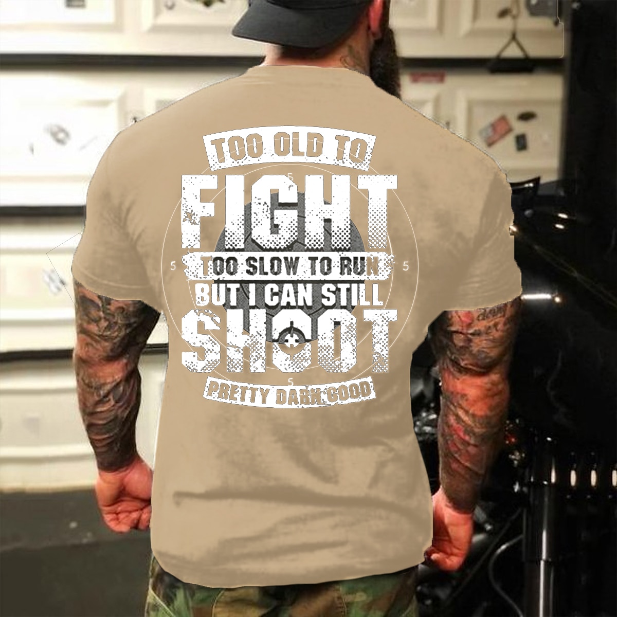 Homens Letra Velho demais para lutar Camiseta Camisetas gráficas 100% Algodão Manga Curta Gráfico Camisa Preto Vinho Vermelho Camiseta confortável Rua Feriado Roupas de estilistas de 2025 por $15.99 –P19