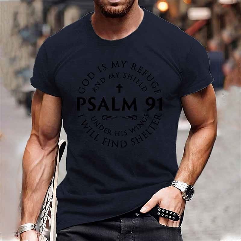 Hombre Letra Camiseta Estilo casual Algodón Manga Corta Gráfico Camisa Vino Gris brezo Negro Camiseta cómoda Exterior Calle Ropa de diseñador de moda 2025 - $15.99 –P5