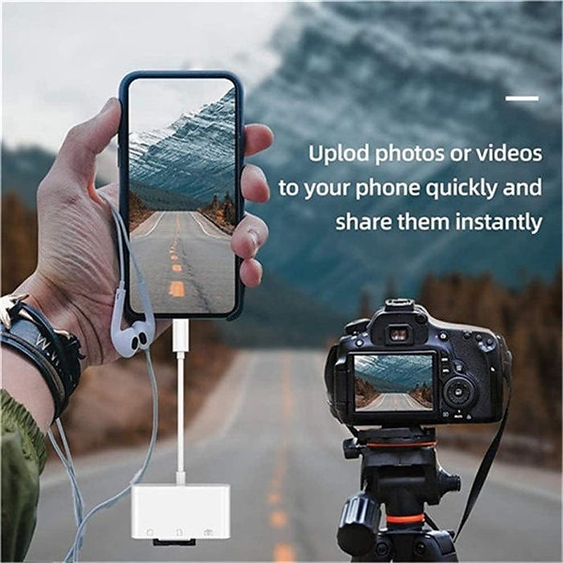 USB C SD Card Reader Adapter Type C Micro SD TF Card Reader Multi-function 3-in-1 OTG Adapter for laptops MacBooks mobile cameras 2025 - $9.99 –P4