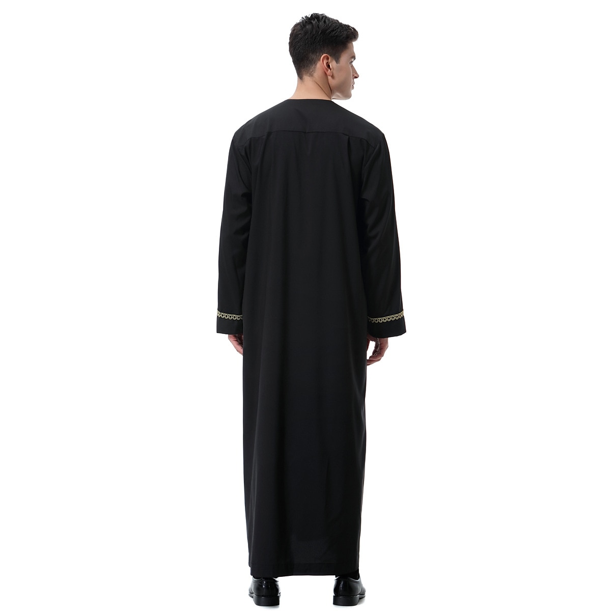 رجالي رداء - روب ثوب / جبة ديني سعودي عربي العربية مسلم رمضان بالغين / قمصان الرضعثوب الراقص 2025 - $48.99 –P10