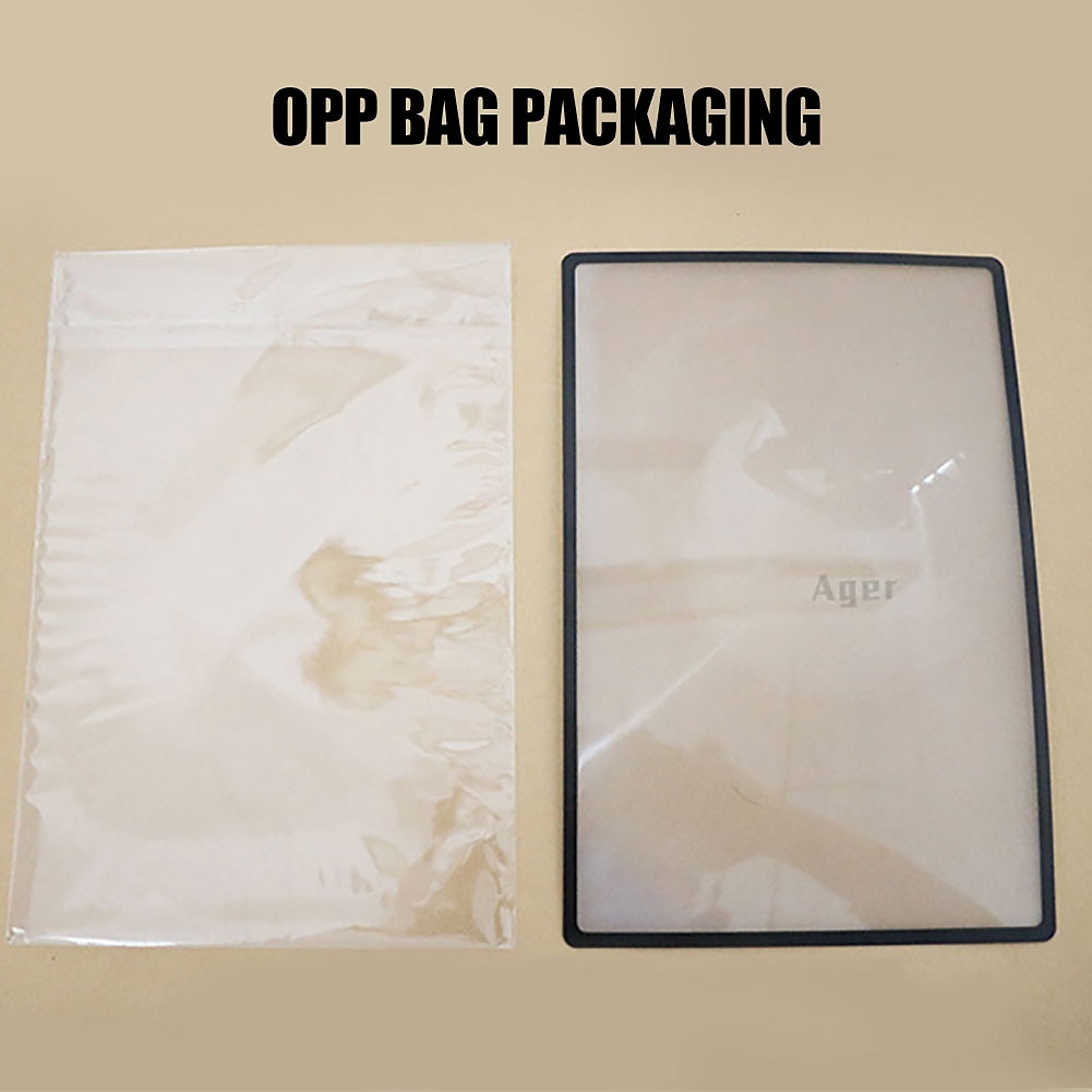 1 τμχ μεγεθυντικός φακός ανάγνωσης καρτών a4 pvc μεγεθυντικός φακός μεγάλης επιφάνειας εξαιρετικά λεπτής επαγγελματικής κάρτας, μεγεθυντικός φακός σελίδας 3x (300%), μεγεθυντικός φακός ανάγνωσης για 2025 - $10.99 –P8