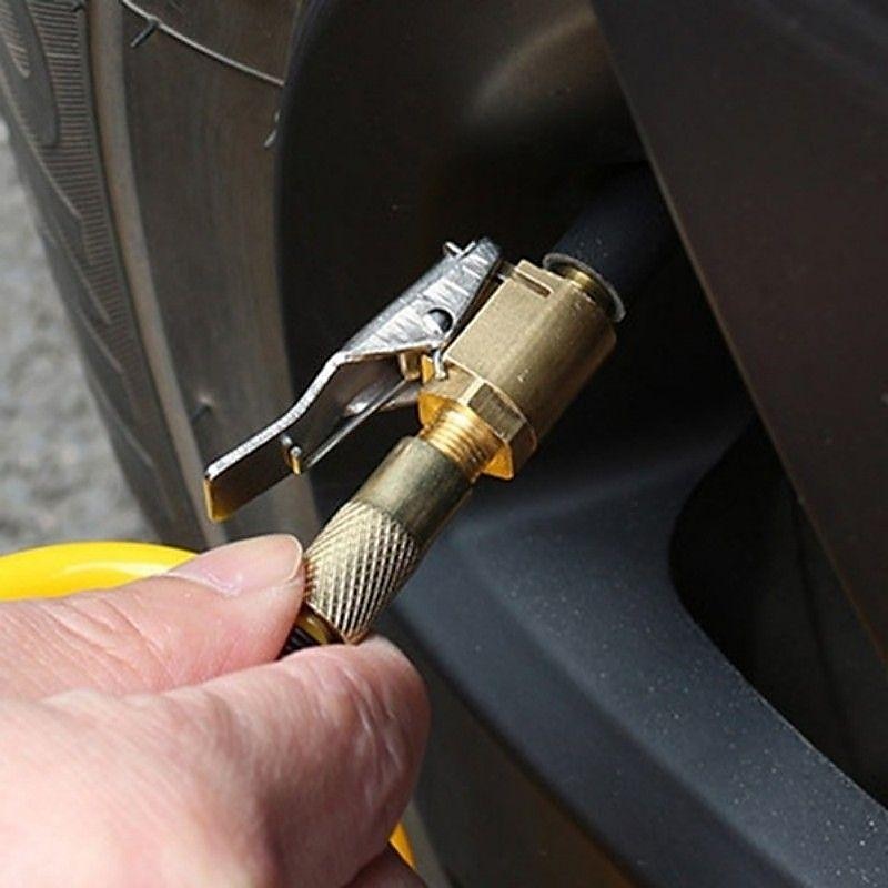 starfre bil oppblåsningspumpe hurtigkoblingspumpe hurtigladehode dekkmunnstykke adapter pressetype chuck oppblåsbart munnstykke 2025 - €8.69 –P1